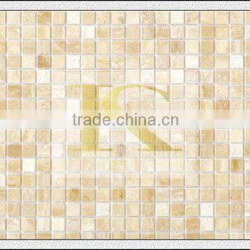 Best Price tumble river stone mosaic for construct decoration