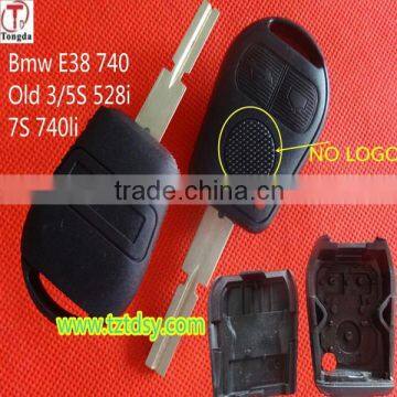 Tongda NEW BW E46 E39 5 7 Z8 Z3 Z4 X3 X5 LX8 FZV UNCUT TRANSPONDER KEY KEYLESS REMOTE photo-5