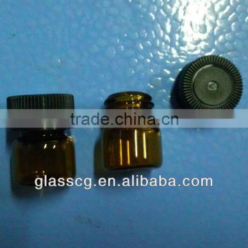 1 ml amber or clear glass vial for sale paypal accept