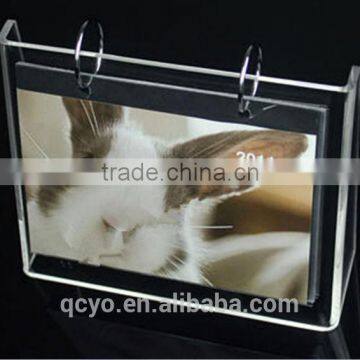  china acrylic 2015 monthly desktop calendar