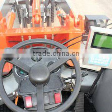 ER10 Euro III Engine Front Wheel Loader With Grapple Bucket photo-6