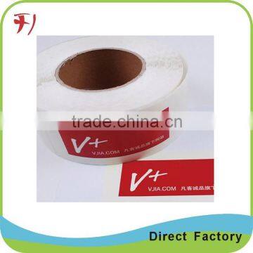 Printing bath product self-adhesive round labels