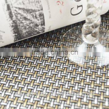 dish mat pvc cheap /cheap placemats/woven pvc placemats for restaurants