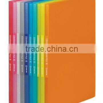 Display Book 186GSV - PP clear folder with 10 lively colors