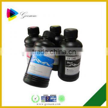 Vivid Color UV Curable ink for Epson DX5(CMYK LC LM+White+Glossy)