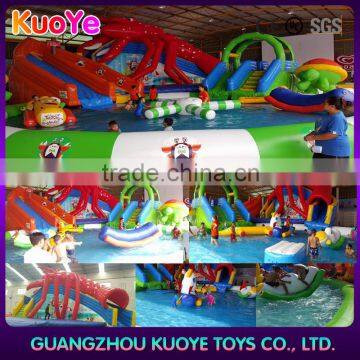 kids inflatable aqua park with swimming pool,inflatable Water Amusement Park Equipment Giant, SeaWorld inflatable park sale