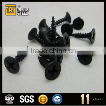 Small long 16mm black color drywall screw steel Nail for Plasterboard