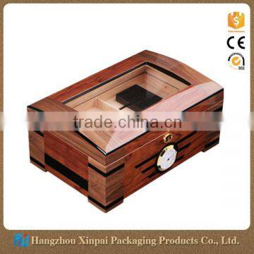 Custom Luxury Wooden Cigar Humidor box Spanish Cedar Cigar Box