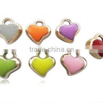 acrylic heart shaped plastic beads for chandelier parts