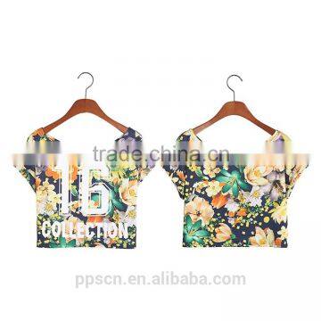 OEM Service Cheap National Style Sleeveless Sexy Knit Custom Women Crop Top photo-2