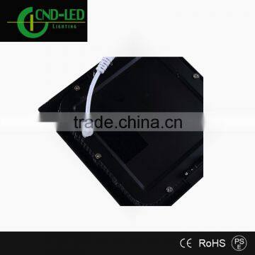 15W LED panel light PC brushed flat lamp Round Square Slim LED Panel Light