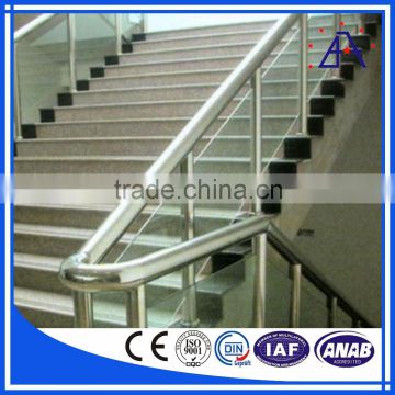 Aluminium Profiles for Glass Railing Bottom Channel