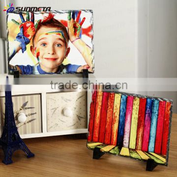 hot sale sunmeta sublimation rock slate photo SH03 20*15cm