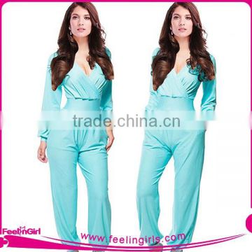 wholesale sleeveless woman bodycon jumpsuits