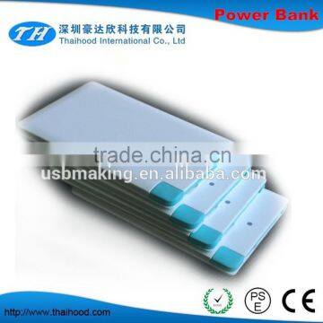 2015 Hot Selling Usb Charge Cable Power Bank Thin Credit Card Power Bank Unique Portable Power Bank CE FCC ROHS