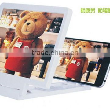 2015 Hot Sale Enlarged Screen Mobile Phone Magnifier Bracket Enlarged Stand For Smart Phone