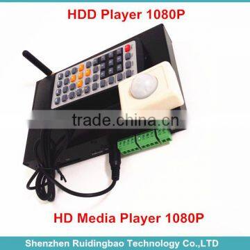 Flash card network media player