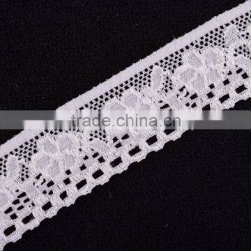 Jacquard elastic nylon lace