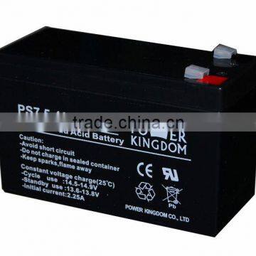 Sealed Lead Acid battery 12V 7.5AH