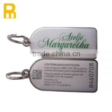 Promotional Cuastom Logo Metal Trolley Coin Keychain photo-6