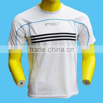 OEM white t-shirt sports jersey