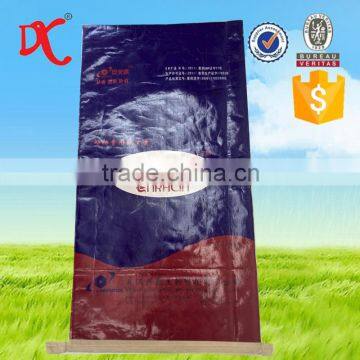 China Pp Top Woven Bags Hdpe Paper Woven Bags with sealing bottom