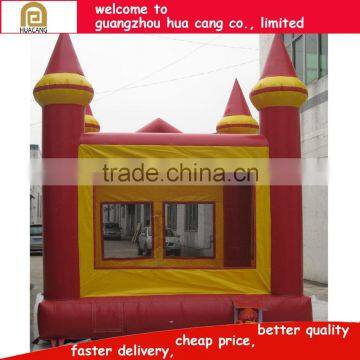 Bright-colored Durable Castle Shape Inflatable Kids Bouncer photo-2
