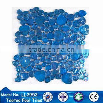 Iridesc Colorful Rainbow Color Glass Mosaic Tiles for Swimming Pool Tile