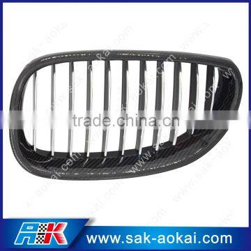 E60 Front Grille Carbon Fiber Type Grille photo-3