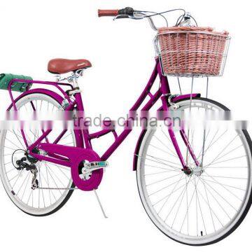 city bike for women, frame city bike, 26 dutch city bike