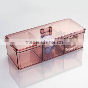 Multi-purpose Plastic Cosmetic Makeup Storage Cotton Swab Box photo-3