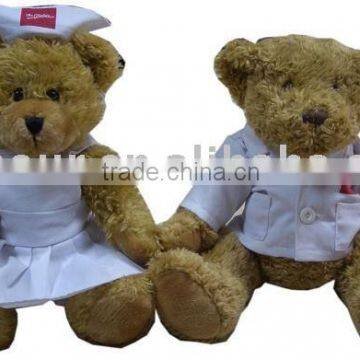 Teddy Bear with Nurse and Doctor uniform