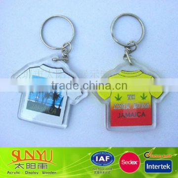 round rectangle acrylic keychain