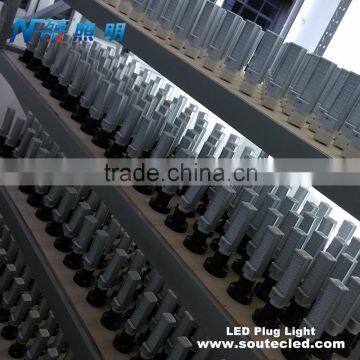 Replaceable Driver Design G24 E27 12w WW NW CW 110v 220v SMD Horizontal Plug LED Bulb photo-6