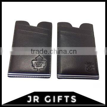 Durable in use Dark Grey leather wallets for women