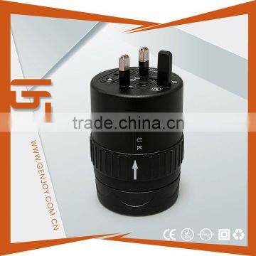 ALL IN ONE ROTATABLE International 5v 12v Usb Travel Adaptor With 2 Usb Port