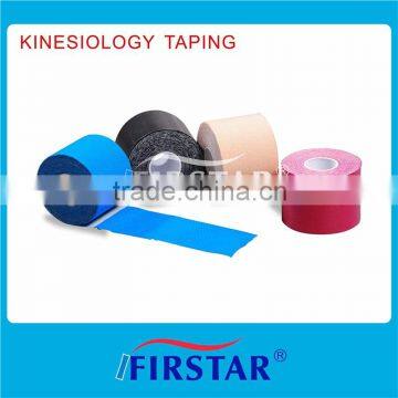 Different size athletic tape m tape colored cotton sport tape