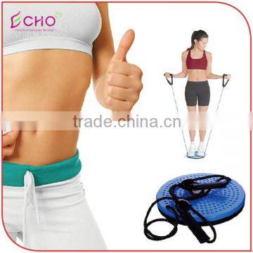 Fitness Waist Twisting Disc With Balance Strap