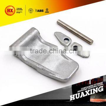 Shipping container door hinge