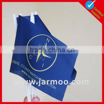 High quality various design polyester create waving flag