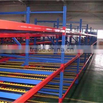 Flow Through Rack Storage Racking Warehouse Shelving Logistic Equipment Storage System photo-3