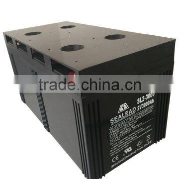 Factory Wholesale Ups Sealed Lead Acid Maintenance Free 2v 3000ah Medical Equipment Reserve Battery