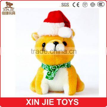 customize lovely dog plush toy good quality stuffed puppy toy factory