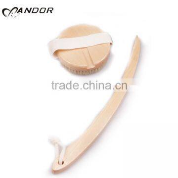 Hot&new Natural Bristle Bath Body Brush photo-5