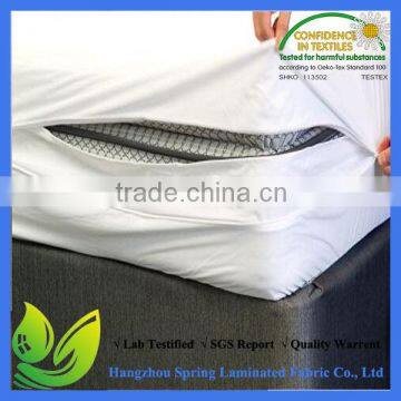Hotel Collection breathable Waterproof Mattress Cover for Bed Bug