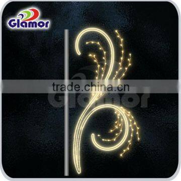 Led Rope Light Motif for street pole decoration