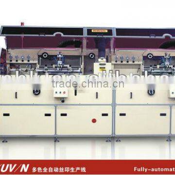 WINON WSC-120 I/UV/N Fully Automated High Speed Multi Screen Printing Machine with UV
