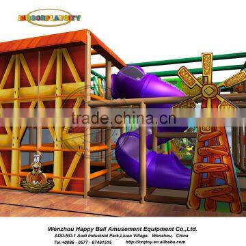 Happy Village Farm Theme Commercial Kids Indoor Playground Equipment