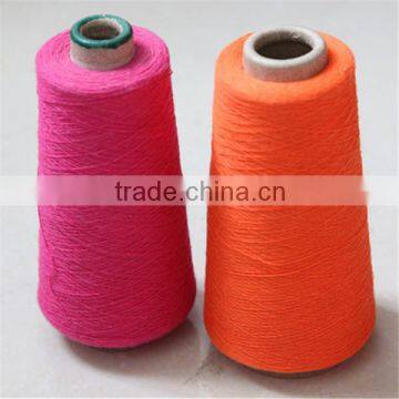 ISO certification 65% cotton 35% polyester recycled polyester cotton yarn