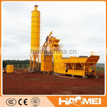 75m3/h Mobile Concrete Batching Plant On Sale